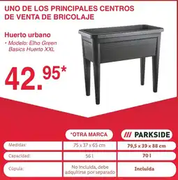 Lidl PARKSIDE Huerto urbano oferta