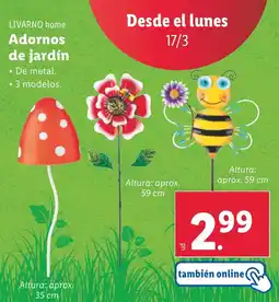 Lidl LIVARNO HOME Adornos de jardín oferta