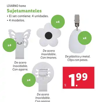 Lidl LIVARNO HOME Sujetamanteles oferta