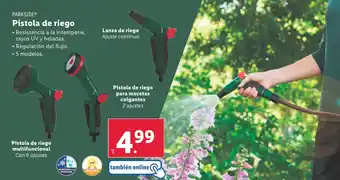 Lidl PARKSIDE® Pistola de riego oferta