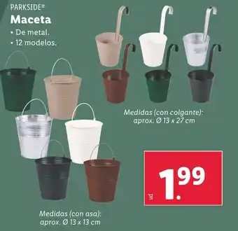 Lidl PARKSIDE® Maceta oferta