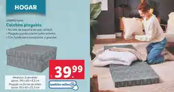 Lidl LIVARNO HOME Colchón plegable oferta