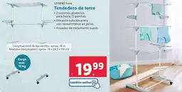 Lidl LIVARNO HOME Tendedero de torre oferta