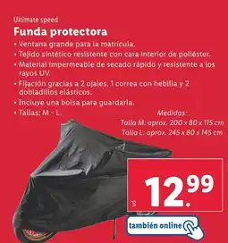 Lidl Funda protectora oferta