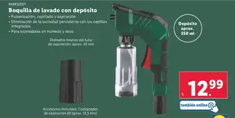 Lidl PARKSIDE® Boquilla de lavado con depósito oferta