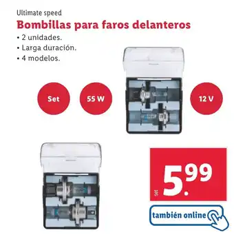 Lidl Bombillas para faros delanteros oferta