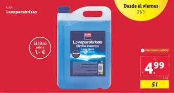 Lidl KRAFFT Lavaparabrisas oferta