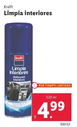 Lidl KRAFFT Limpia interiores oferta