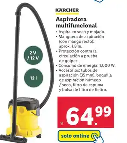 Lidl KÄRCHER Aspiradora multifuncional oferta