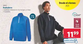 Lidl CRIVIT Sudadera oferta