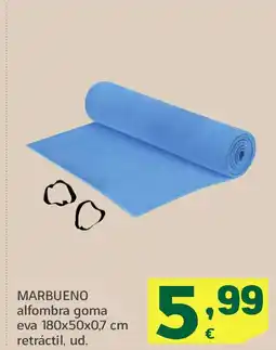 HiperDino MARBUENO alfombra goma eva 180x50x0,7 cm retráctil oferta