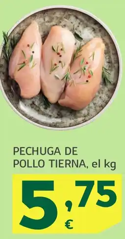 HiperDino Pechuga de pollo tierna oferta