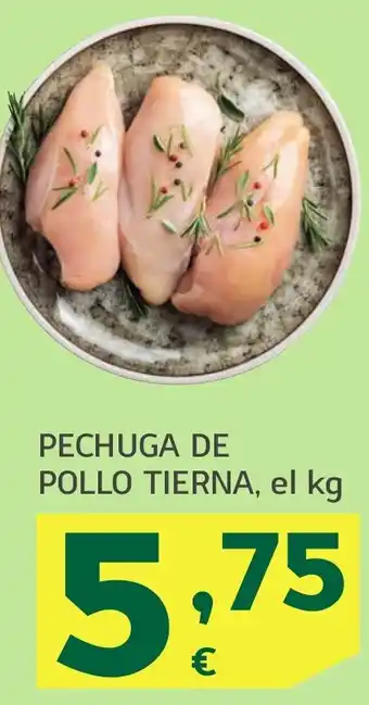 HiperDino Pechuga de pollo tierna oferta