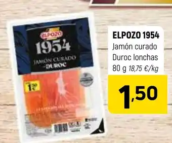 Coviran ELPOZO 1954 Jamón curado Duroc lonchas oferta