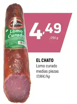 Coviran EL CHATO Lomo curado medias piezas oferta