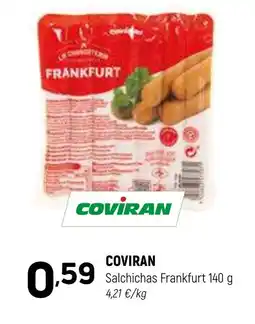 Coviran COVIRAN Salchichas Frankfurt oferta