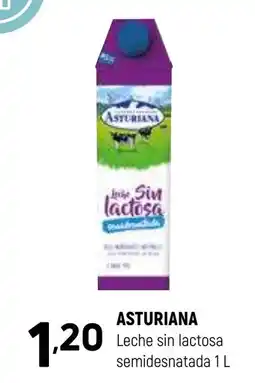 Coviran ASTURIANA Leche sin lactosa semidesnatada oferta