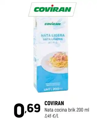 Coviran COVIRAN Nata cocina brik oferta