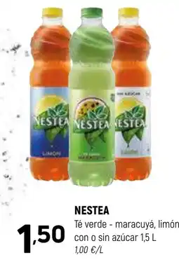 Coviran NESTEA Té verde maracuyá, limón con o sin azúcar oferta