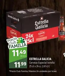 Coviran ESTRELLA GALICIA Cerveza Especial botella oferta