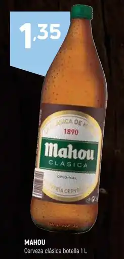 Coviran MAHOU Cerveza clásica botella oferta