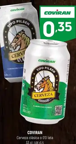 Coviran COVIRAN Cerveza clásica o 0'0 lata oferta