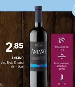 Coviran ANTAÑO Vino Rioja Crianza tinto oferta