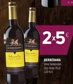 Coviran BERBERANA Vino Selección Oro tinto oferta