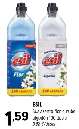 Coviran ESIL Suavizante flor o nube algodón 100 dosis oferta