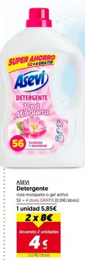 Hiper Usera ASEVI Detergente oferta