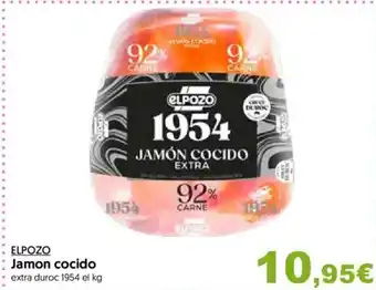 Hiper Usera ELPOZO Jamon cocido extra duroc 1954 oferta