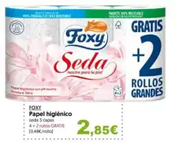 Hiper Usera FOXY Papel higiénico oferta