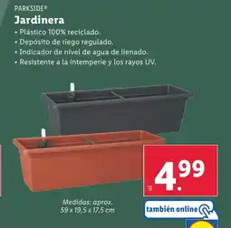 Lidl PARKSIDE® Jardinera oferta