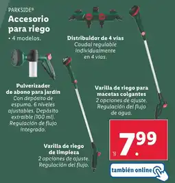 Lidl PARKSIDE® Accesorio para riego oferta