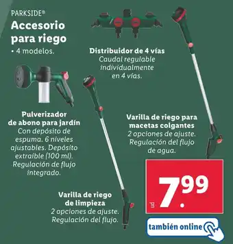 Lidl PARKSIDE® Accesorio para riego oferta