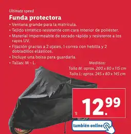 Lidl Funda protectora oferta