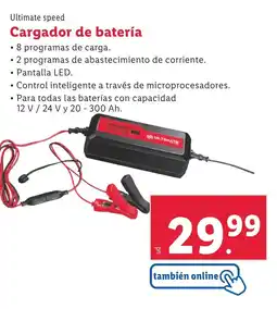 Lidl Cargador de batería oferta