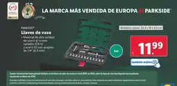 Lidl PARKSIDE® Llaves de vaso oferta