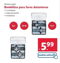 Lidl Bombillas para faros delanteros oferta