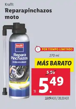 Lidl KRAFFT Reparapinchazos moto oferta