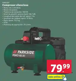 Lidl PARKSIDE® Compresor silencioso oferta