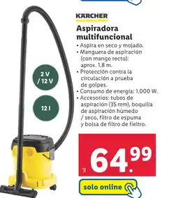 Lidl KÄRCHER Aspiradora multifuncional oferta