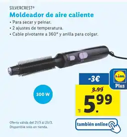 Lidl SILVERCRESTⓇ Moldeador de aire caliente oferta