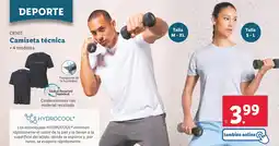 Lidl CRIVIT Camiseta técnica oferta