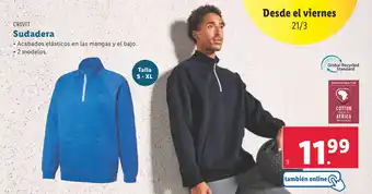 Lidl CRIVIT Sudadera oferta