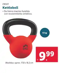 Lidl CRIVIT Kettlebell oferta