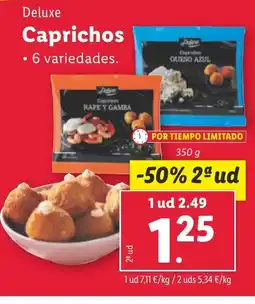 Lidl DELUXE Caprichos oferta