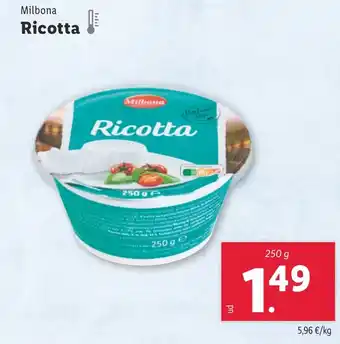 Lidl MILBONA Ricotta oferta