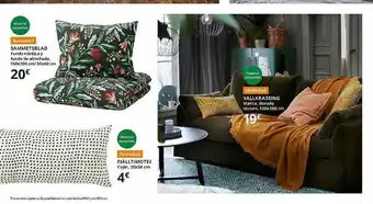 IKEA Sammetsblad Funda Nórdica Y Funda De Almohada 150x200 Cm 50x60cm Fjälltimotej Cojín Vallkrassing Manta Dorado Oscuro oferta