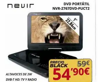 Dynos Informática Nevir Dvd Portátil Nvr-2767dvd-puct2 oferta